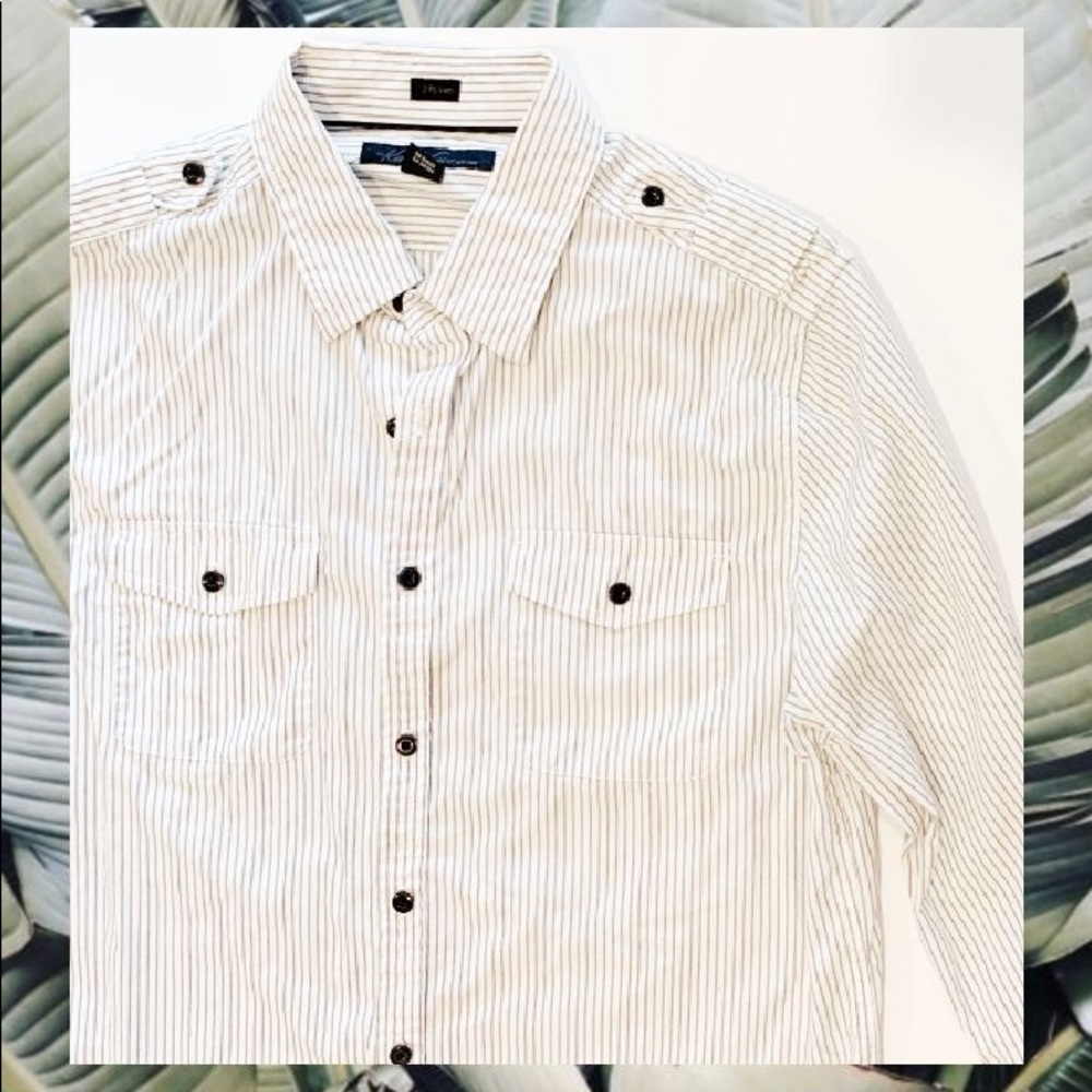 🕶Kenneth Cole Men’s button down Shirt 👔